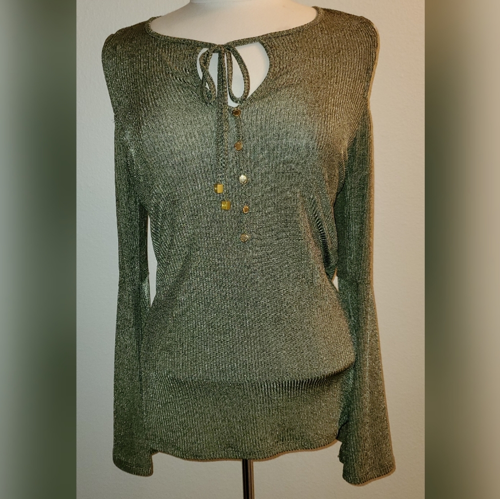 Flare Sleeve Michael Kors Top